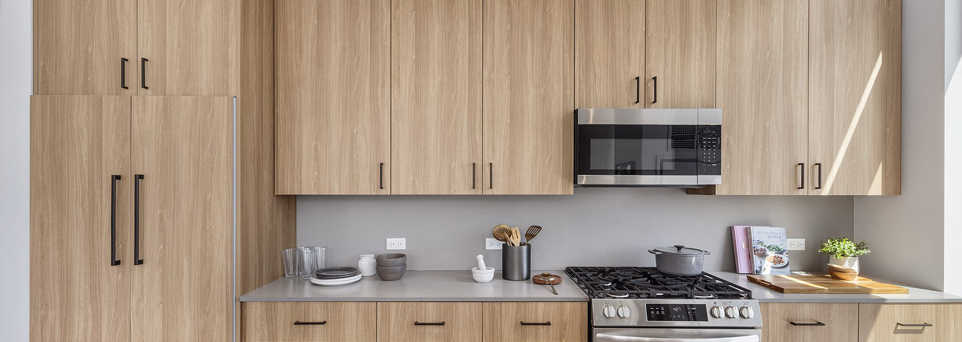 Neveseno South Loop Penthouse Apartment Kitchen